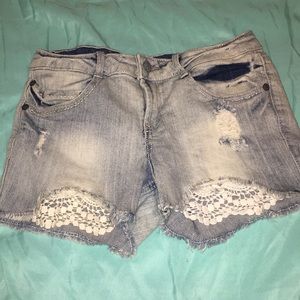 Jean shorts